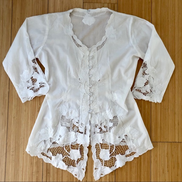 Tops - Indonesian Lace Shirt